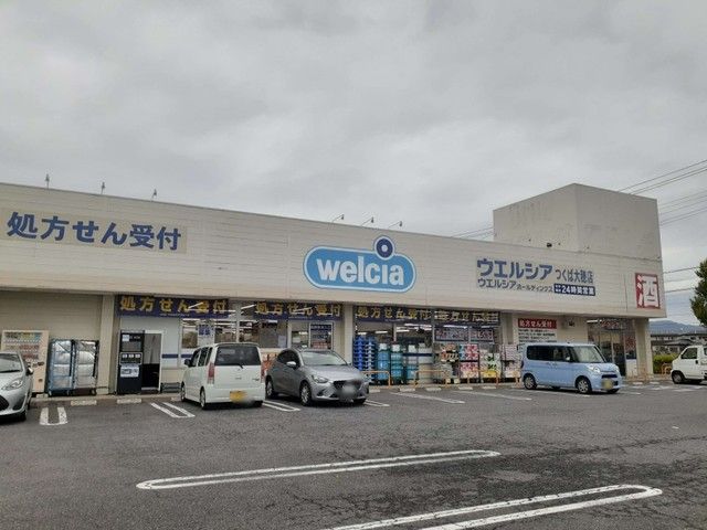 ドラックストア　ウエルシアつくば大穂店（ドラッグストア）まで950m