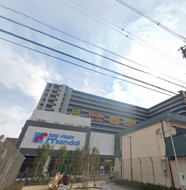 スーパー　万代瓢箪山西店（スーパー）まで894m