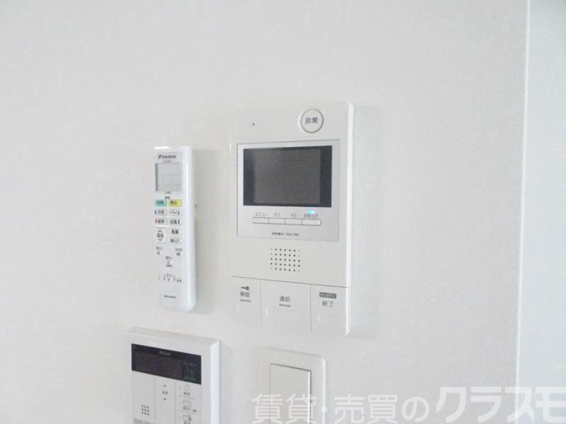セキュリティ　来訪者が確認できるモニターホン♪