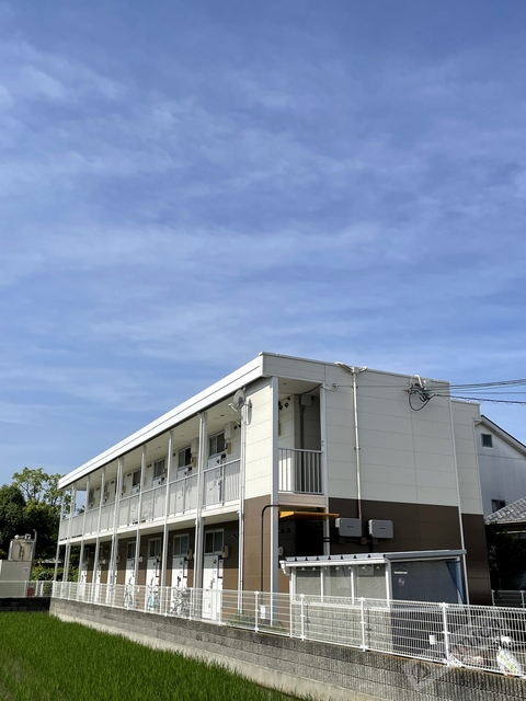 建物外観　家具家電付きのありがたさを実感できますね♪♪