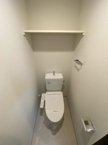トイレ　ゆったりとした空間のトイレです