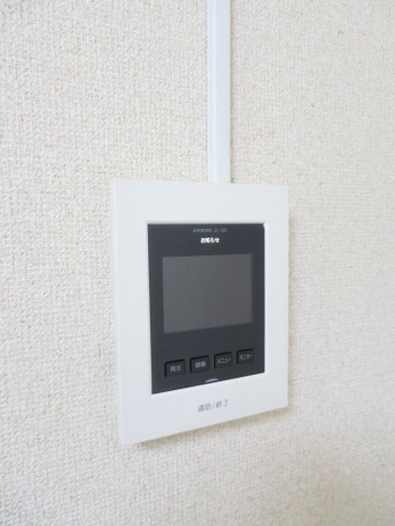 セキュリティ　モニター付きドアホン