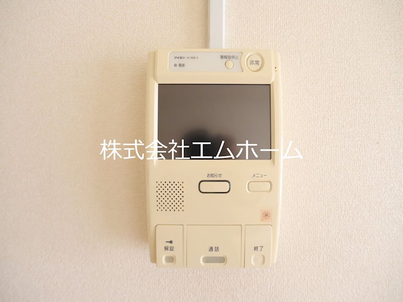 セキュリティ　TVモニター付インターホン