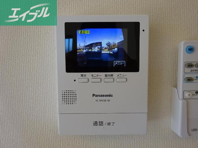セキュリティ　カメラ付インターホン（イメージ）