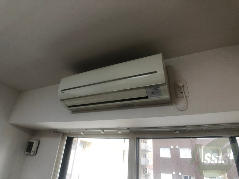 その他設備　エアコンが設置してありますので、寒暖対策もばっちり。