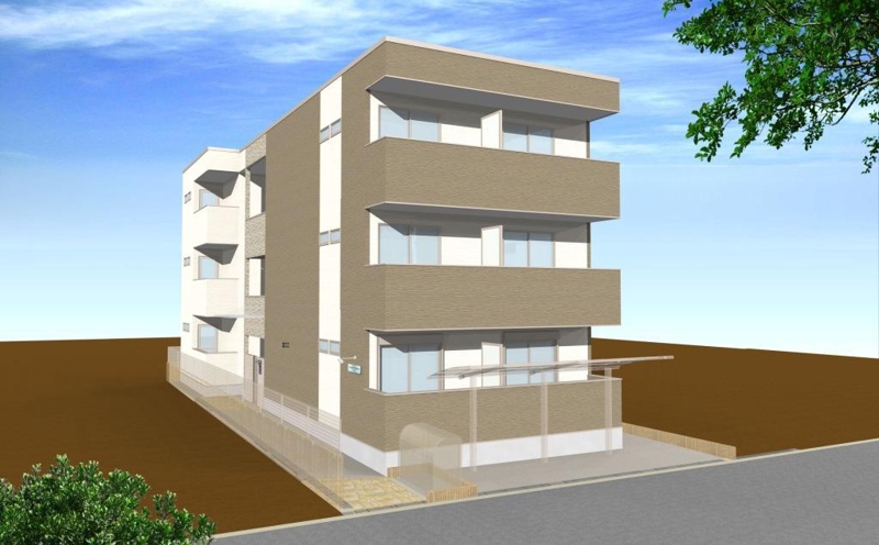 建物外観　イメージパースです。