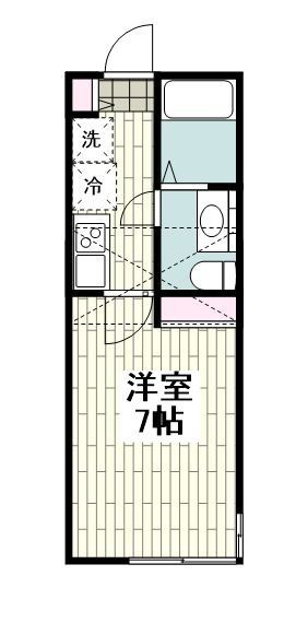 エフプレスト磯子区磯子の間取り写真