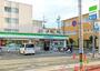 コンビニ　ファミリーマート茨木中央通店（コンビニ）まで580m