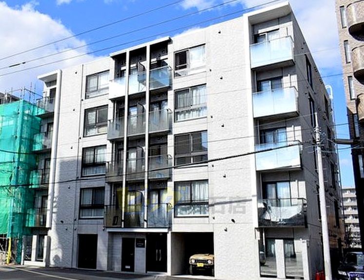 建物外観　Ｗｉ－Ｆｉ付きネット無料採用のマンションです♪