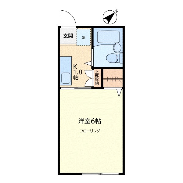 シティーハイムイソムラの間取り写真