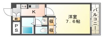 京阪宇治線 六地蔵駅 徒歩6分 3階建 築20年の間取り写真