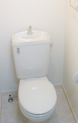 トイレ　個室タイプのトイレです。