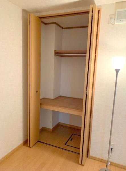 収納　大容量のクローゼット完備♪