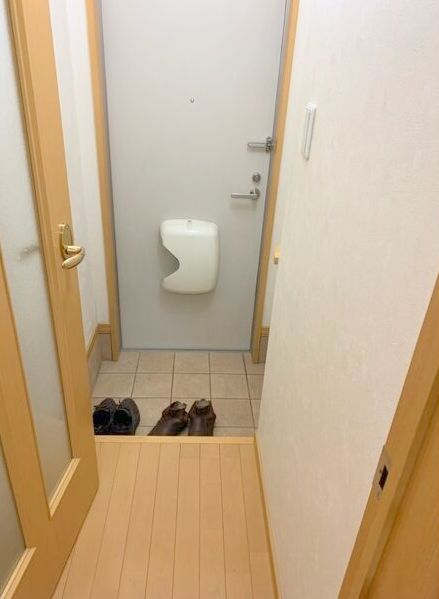 玄関　スッキリ広々とした玄関回りです♪
