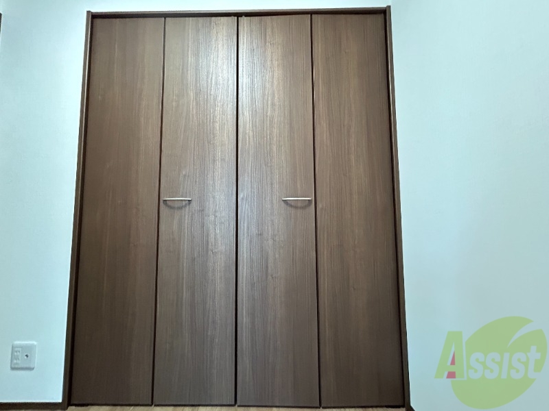 収納　ここに収納があります。収納があると部屋が広く使えます。