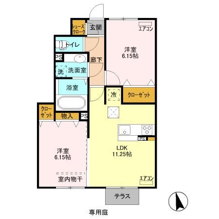 フェニックスの間取り写真