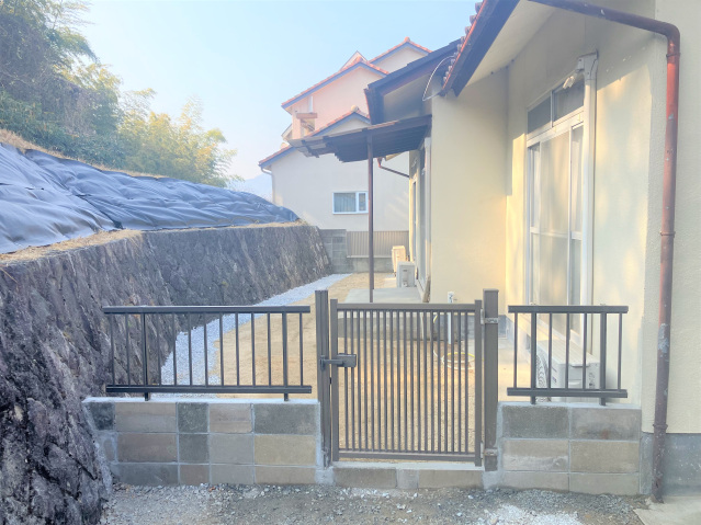 エントランス　専用庭への出入りも楽々♪