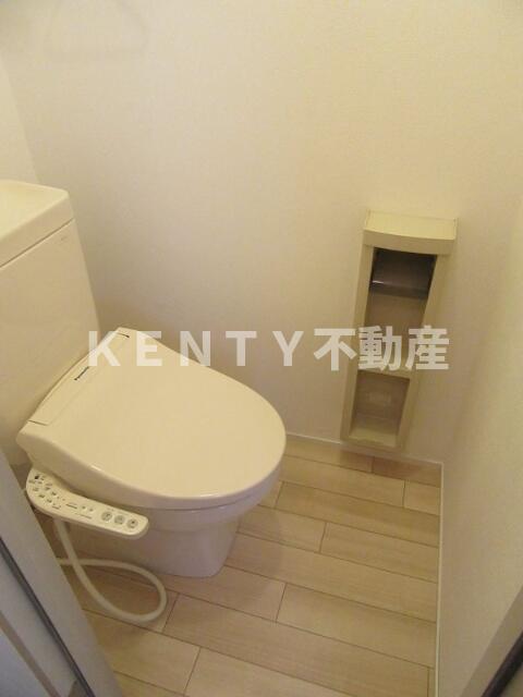 トイレ　ゆったりとした空間のトイレです