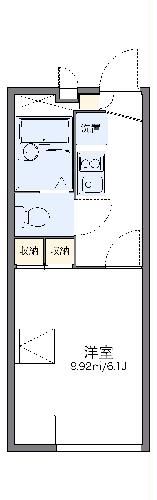 レオパレスヴィラ天城の間取り写真