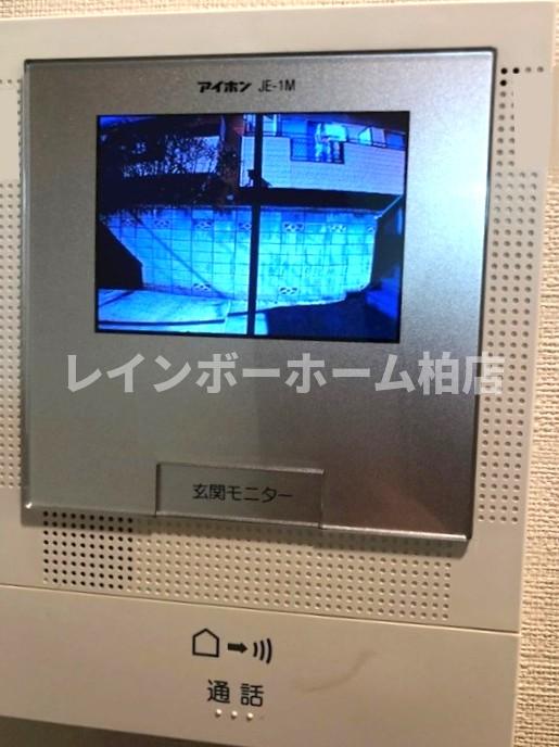 セキュリティ　モニタ付インターホンです