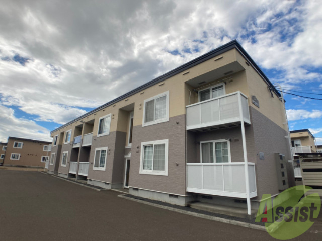 建物外観　札幌市北区東茨戸１条「シンフォニア１」