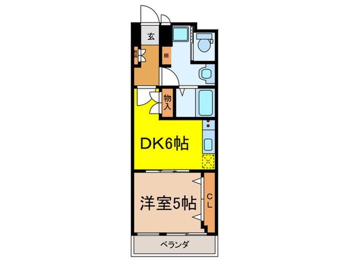 志村太陽ダイヤモンドマンションの間取り写真