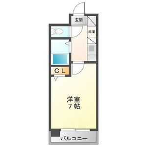 エステート記念橋の間取り写真