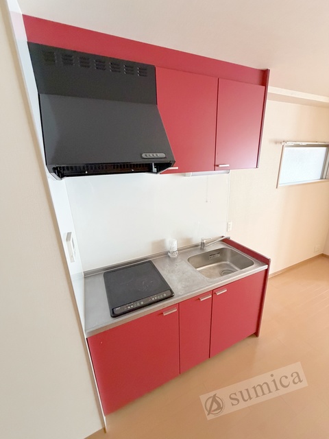 キッチン　２口システムキッチンでお料理楽しく♪♪