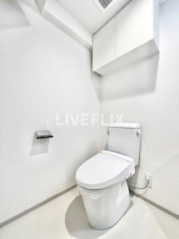 東京メトロ日比谷線 南千住駅 徒歩6分 13階建 築8年のトイレ写真