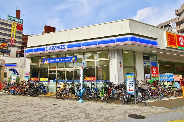 コンビニ　ローソン 岸里駅前店（コンビニ）まで553m