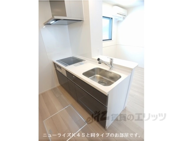 後三条アパート1棟のキッチン写真