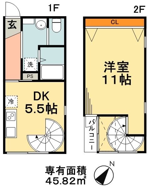S・HOUSEの間取り写真