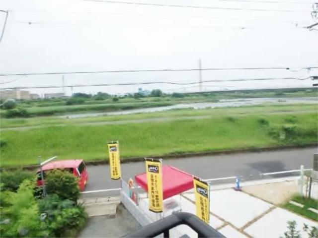 眺望　リバーサイドです