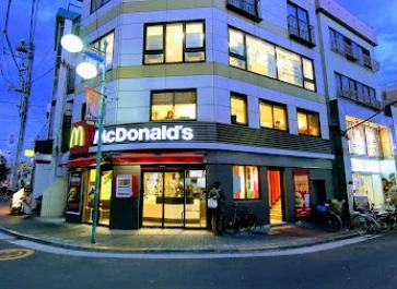 飲食店　マクドナルド下丸子店（飲食店）まで684m