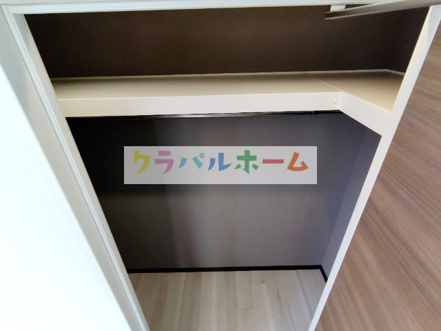 収納　ウォークインクローゼット