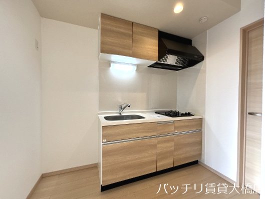キッチン　新築物件の為、同型シリーズを参照