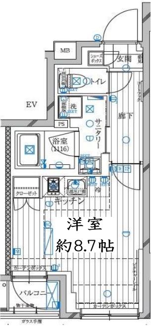 レガリス高田馬場IIの間取り写真