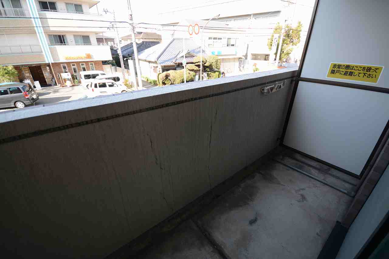 バルコニー　画像は別号室。ご参考にどうぞ