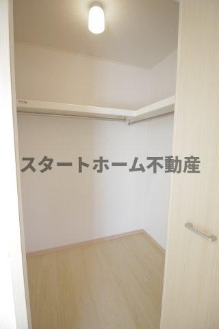 収納　十分な収納スペースがあります