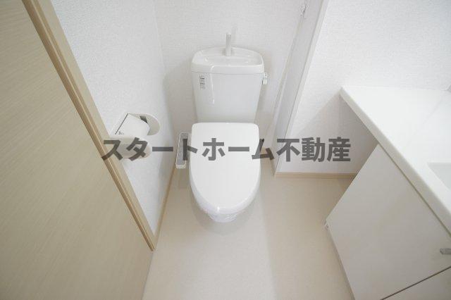 トイレ　ゆったりとした空間のトイレです