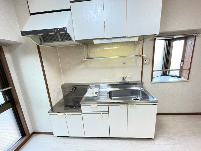 キッチン　ガスコンロ設置できます