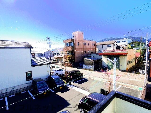 【静岡市葵区田町のアパートの眺望】