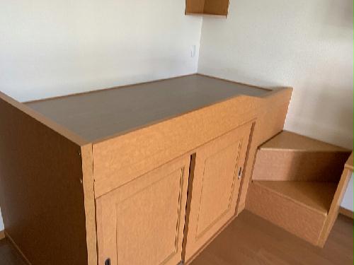 その他部屋・スペース　ベッド付き、ベッド下収納あり。