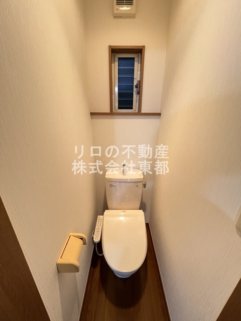 トイレ　洗浄便座付です！毎日清潔・快適にお過ごしいただけます♪