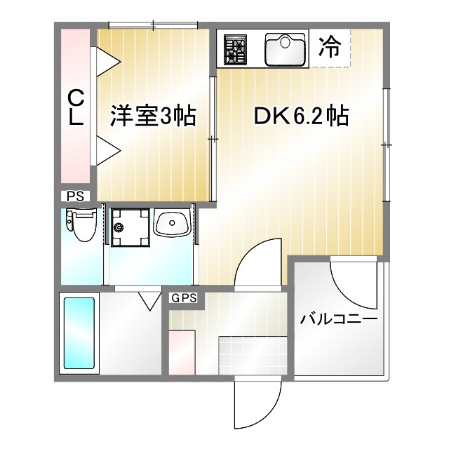 NEXSTAGE長田の間取り