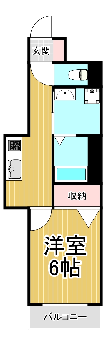 尼崎市武庫之荘のマンションの間取り