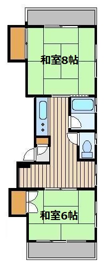 【練馬区中村北のマンションの間取り】