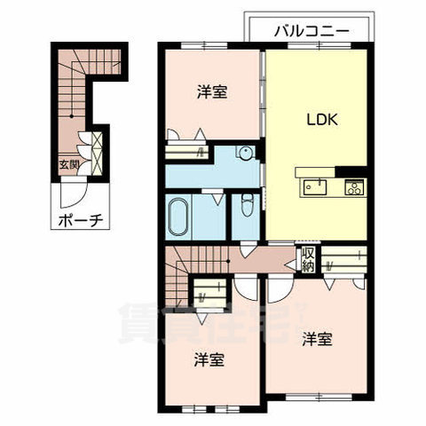 シャーメゾン北八木の間取り