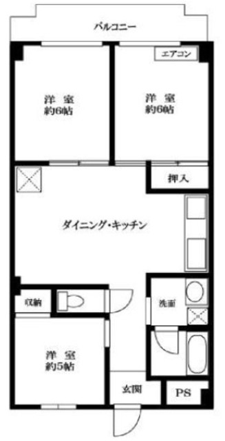 ドリーム１号館_間取り_0