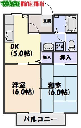 パストラルハイムの間取り